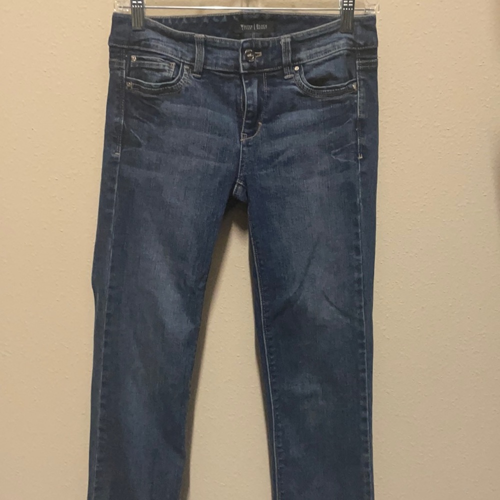 White House black market crop leg pants